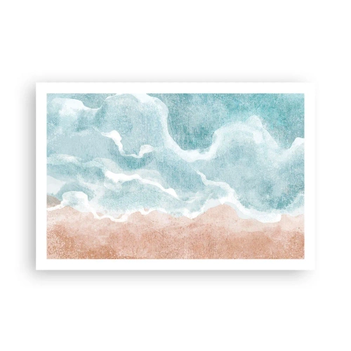 Póster - Abstracción de nubes - 91x61 cm
