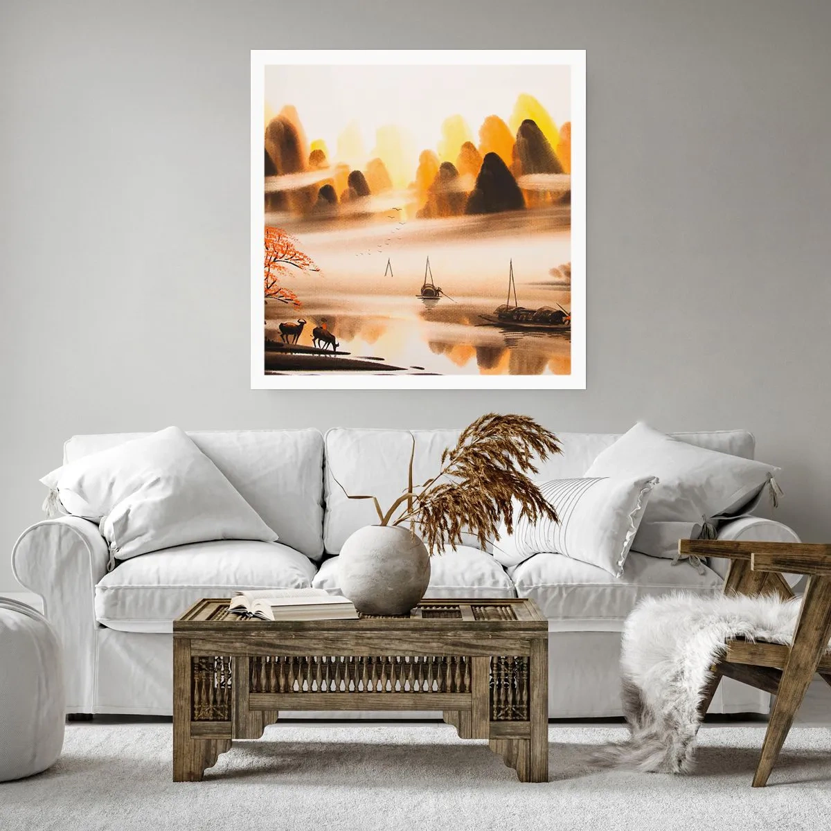 Póster - Más allá del Lejano Oriente - 50x50 cm