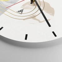 Esfera sin numeración, con rayas