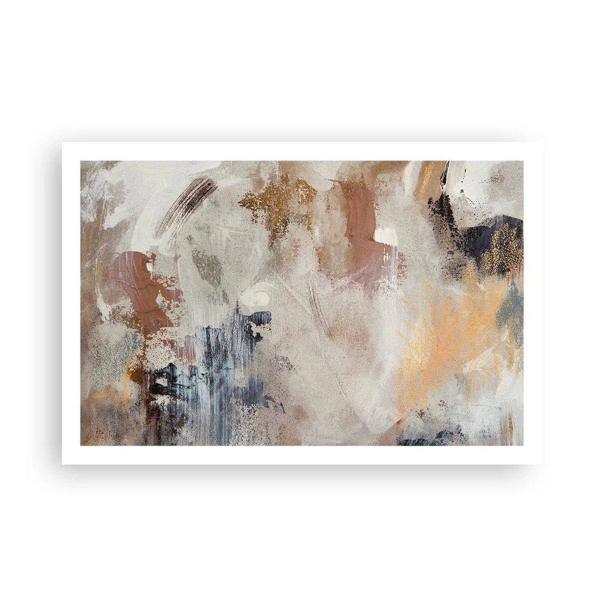 Póster - Abstracción brumosa - 91x61 cm