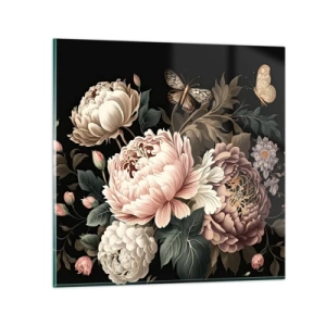 Cuadro sobre vidrio - Impresiones sobre Vidrio - En estilo barroco - 70x70 cm