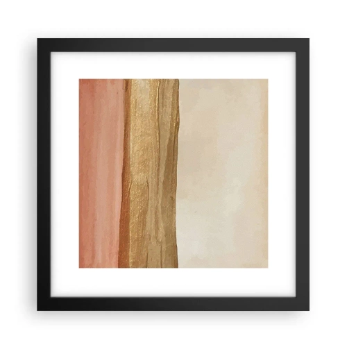 Póster en marco negro - Composición vertical - 30x30 cm