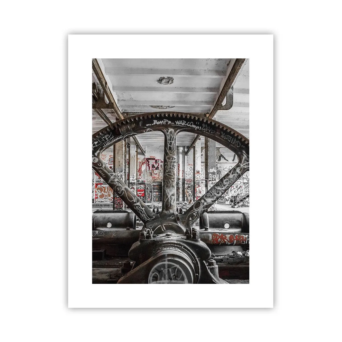 Póster - La vida secreta de una fábrica - 30x40 cm
