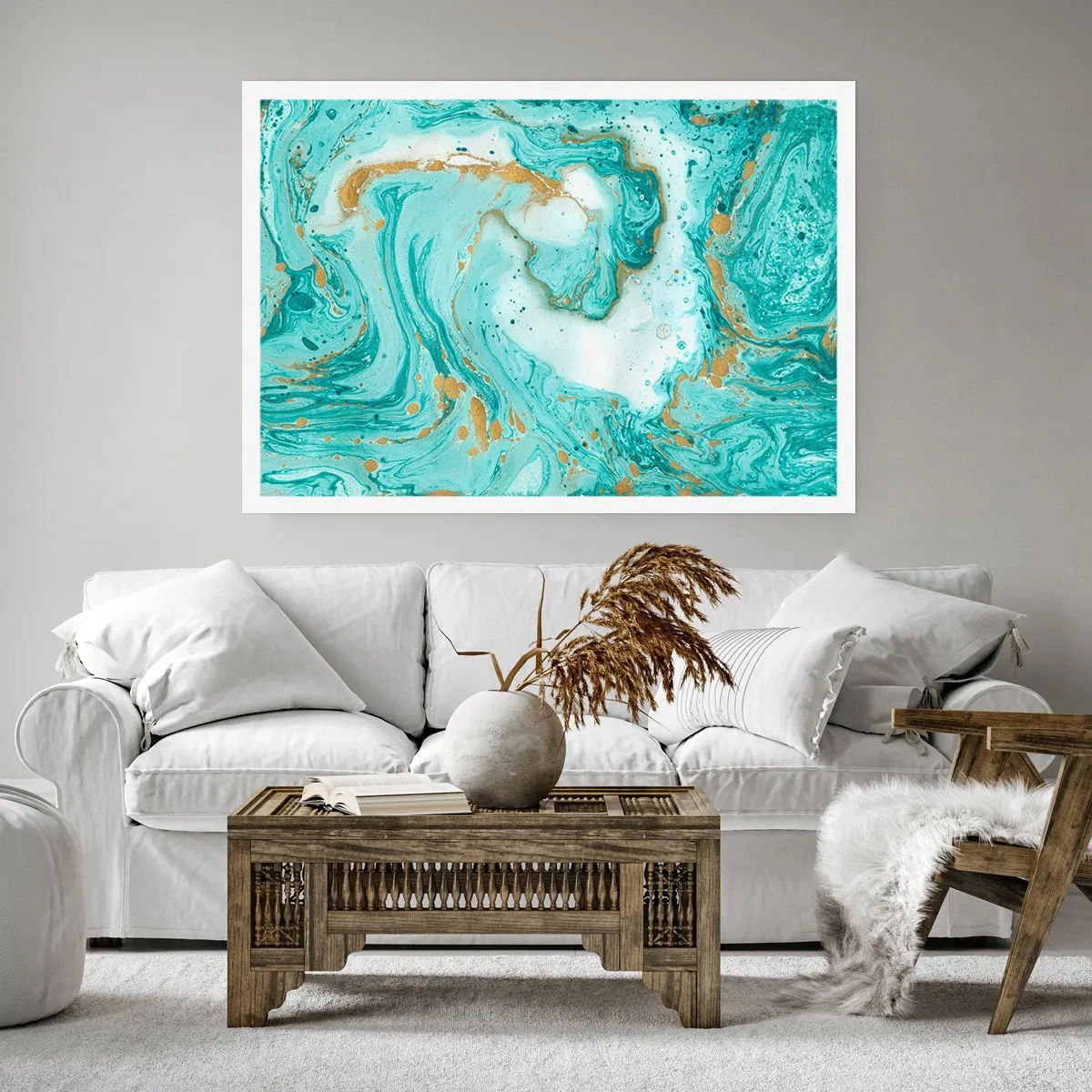 Póster - Bajo la gran ola del periodo Edo - 70x50 cm