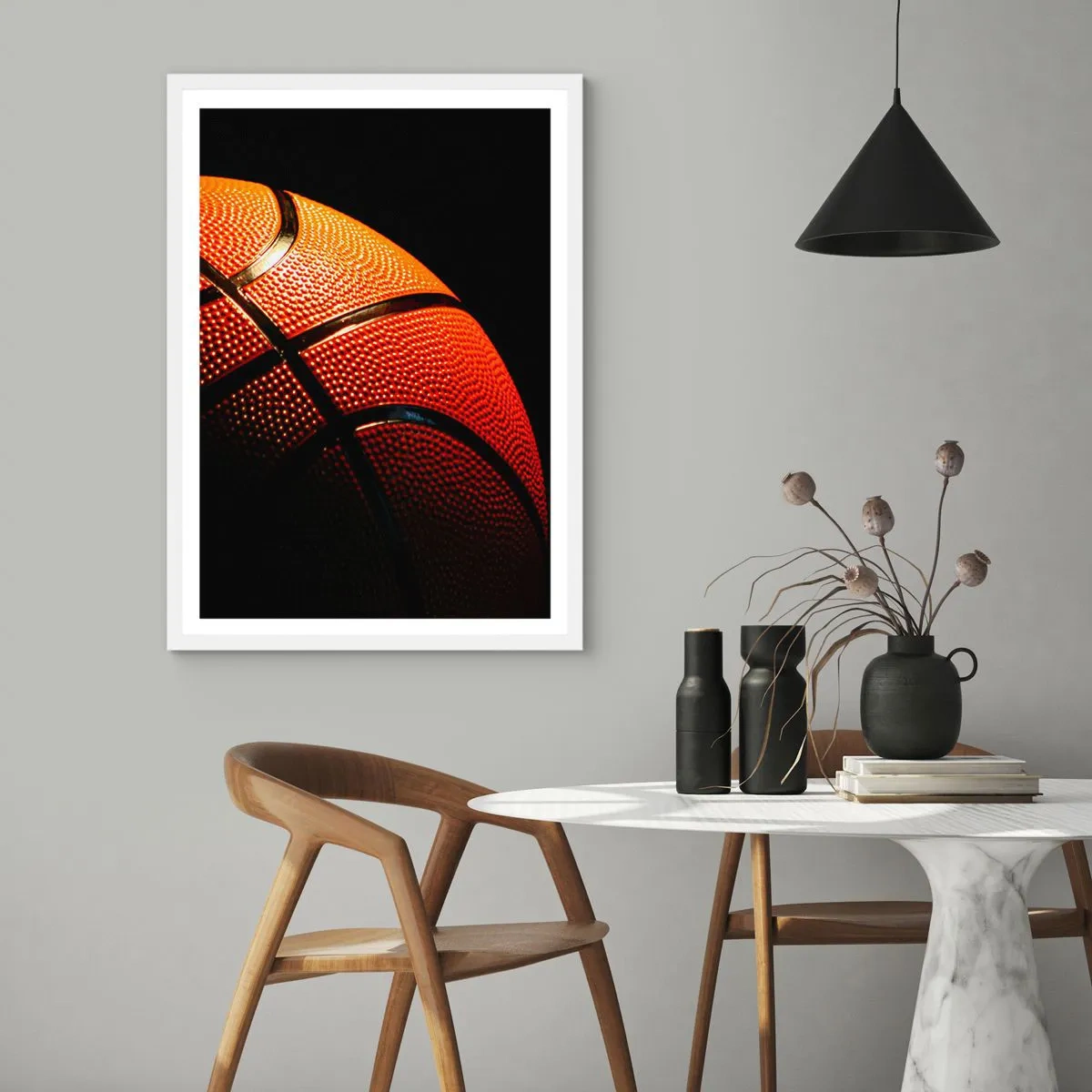 Póster en marco blanco - Hermoso como un planeta - 70x100 cm