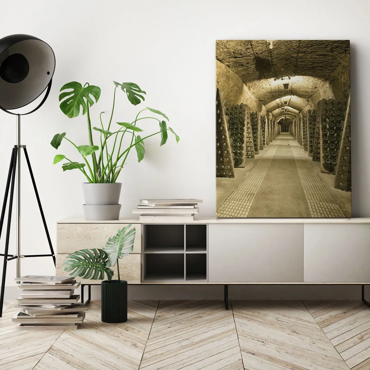 Cuadro sobre lienzo - Impresión de Imagen - El nacimiento del gusto - 65x120 cm