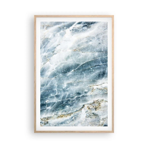 Póster en marco roble claro - El mundo de hielo - 61x91 cm