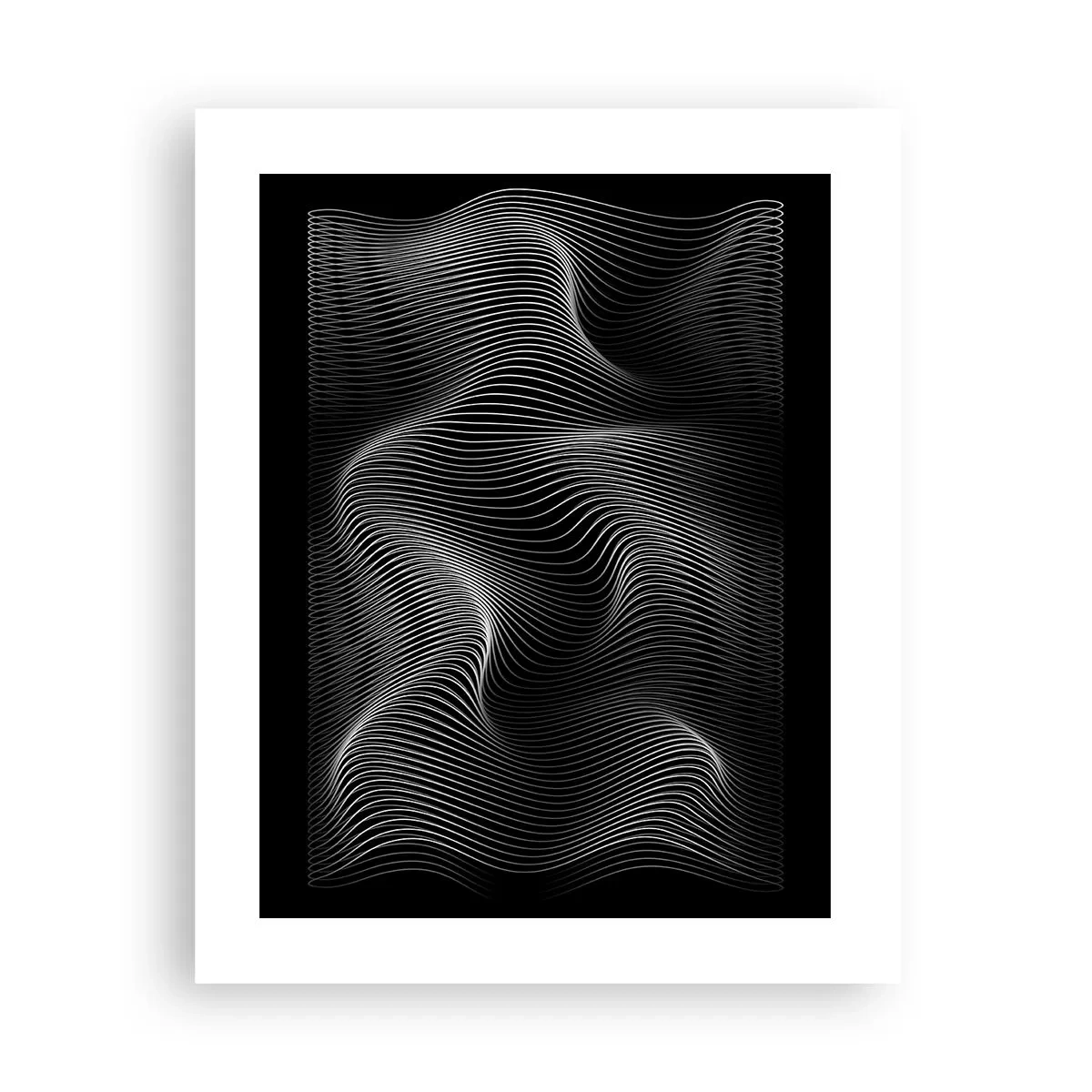 Póster - La danza de la luz en el espacio - 40x50 cm