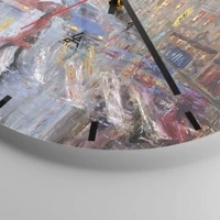 Esfera sin numeración, con rayas