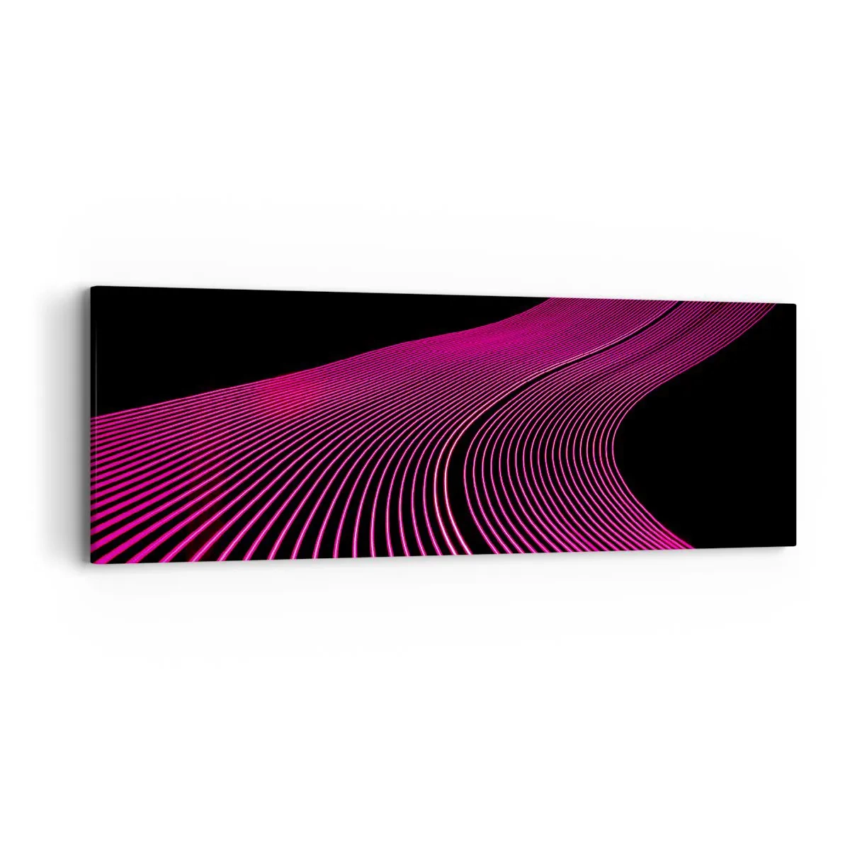 Cuadro sobre lienzo - Impresión de Imagen - Avenida de luz - 90x30 cm