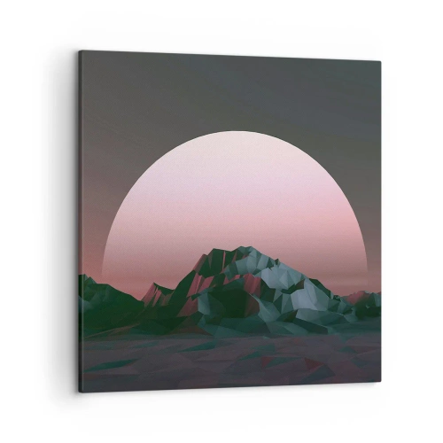 Cuadro sobre lienzo - Impresión de Imagen - En una galaxia muy muy lejana - 50x50 cm