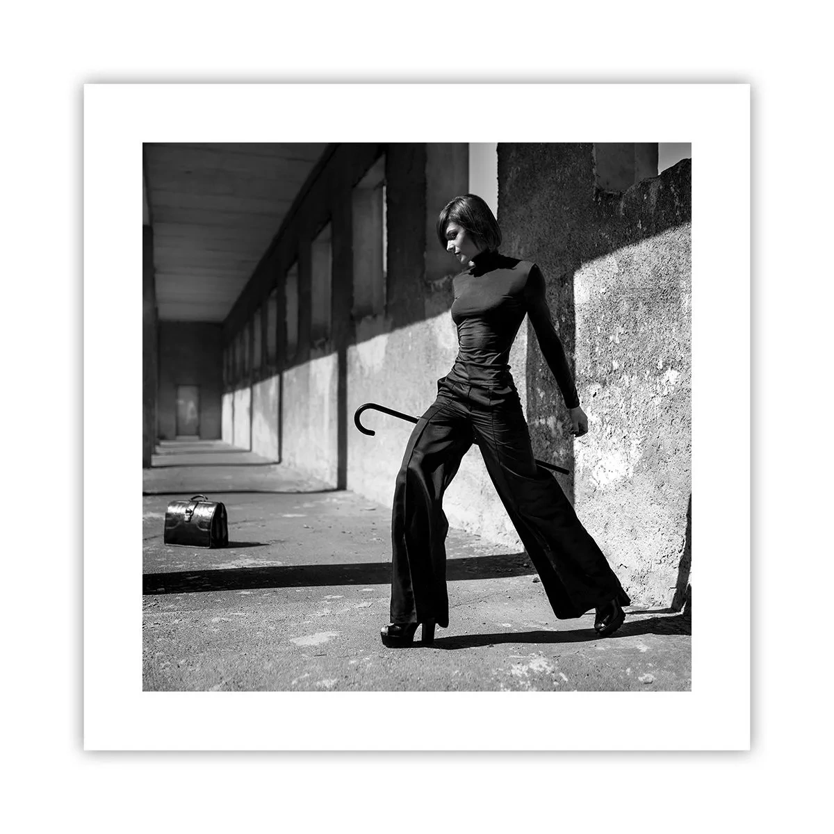 Póster -  Elegancia urbana - 40x40 cm