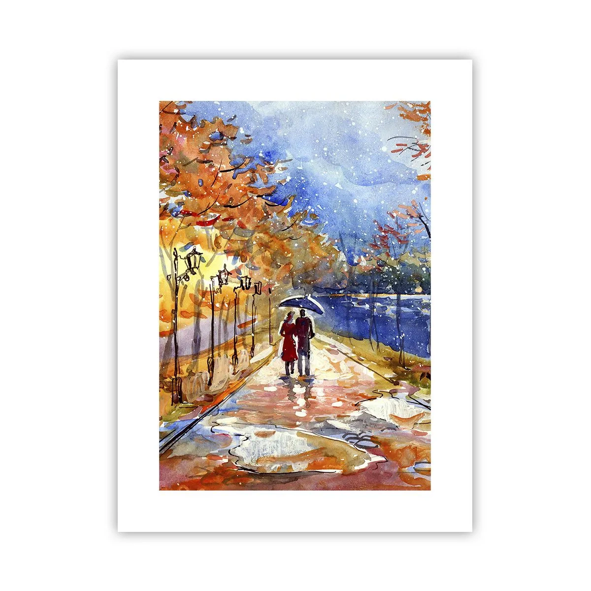 Póster - Juntos hasta el límite del tiempo - 30x40 cm