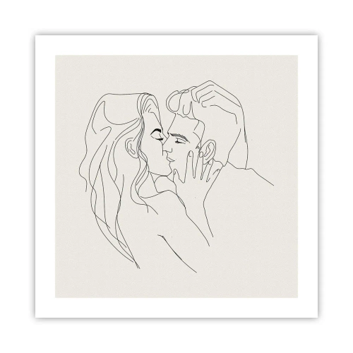 Póster - Unión y sentimiento - 50x50 cm