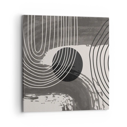 Cuadro sobre lienzo - Impresión de Imagen - La victoria del óvalo - 70x70 cm