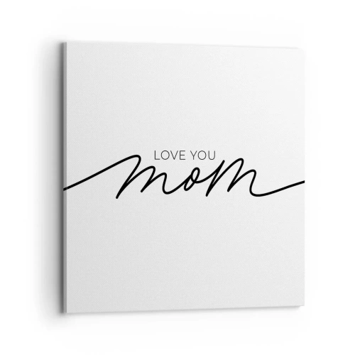 Cuadro sobre lienzo - Impresión de Imagen - Gran emoción - 70x70 cm