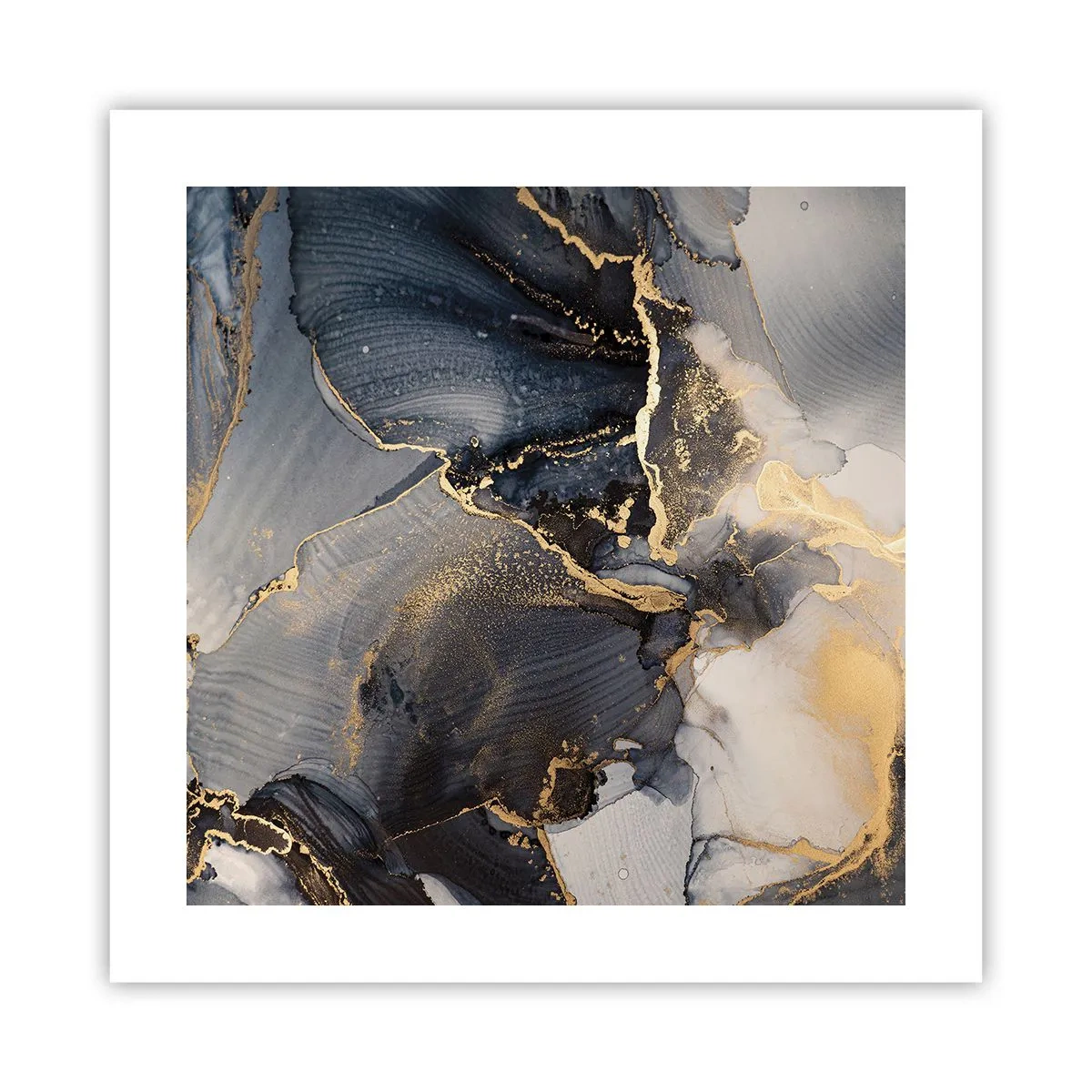 Póster - La vida de una piedra - 40x40 cm