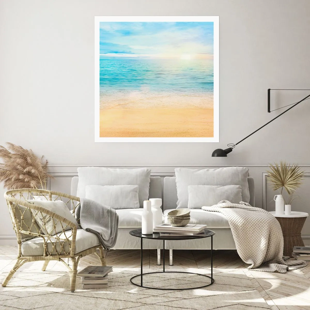 Póster - Gran cielo azul - 60x60 cm