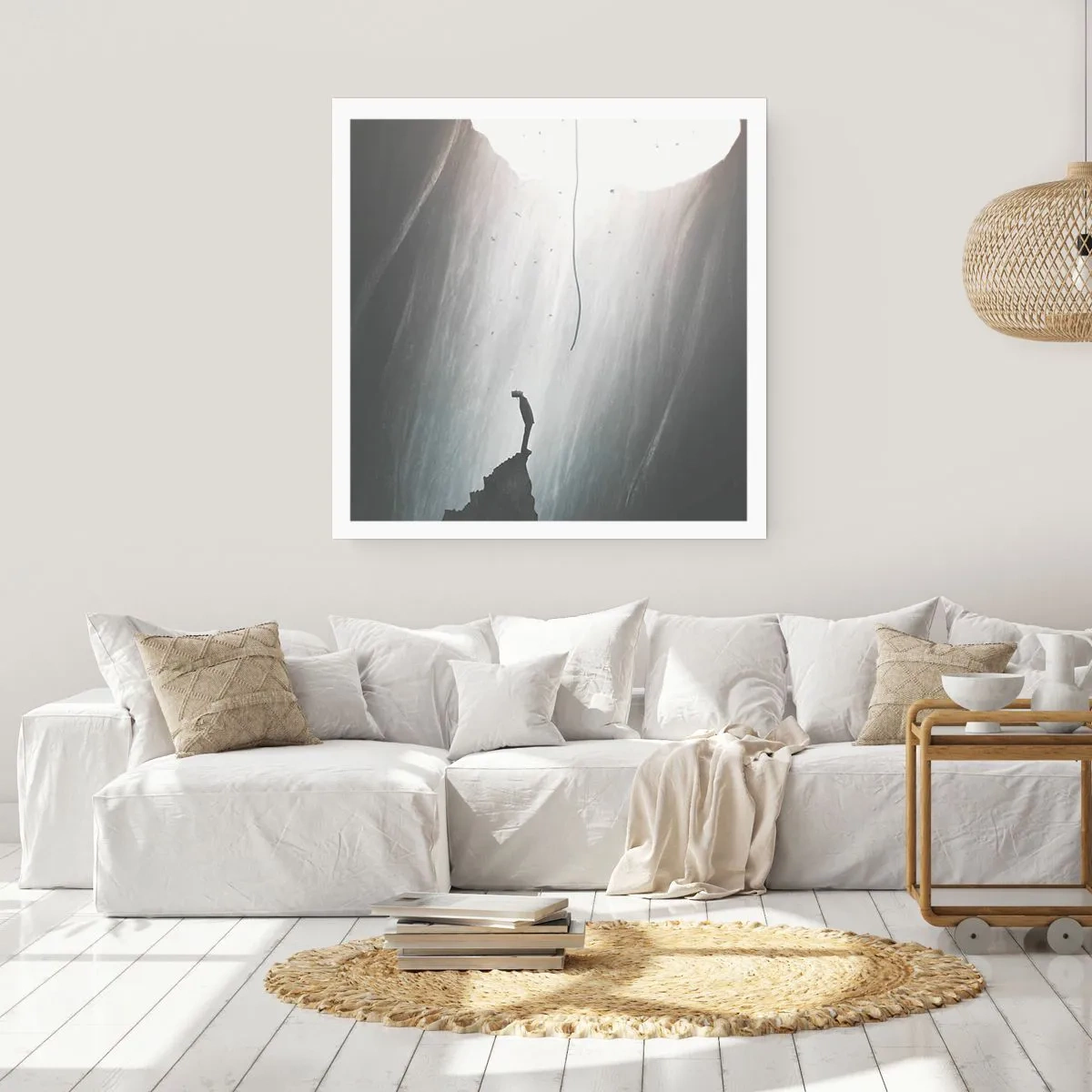 Póster - Siempre hay una salida - 50x50 cm