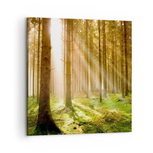 Cuadro sobre lienzo - Impresión de Imagen - Los elfos se aproximan - 50x50 cm