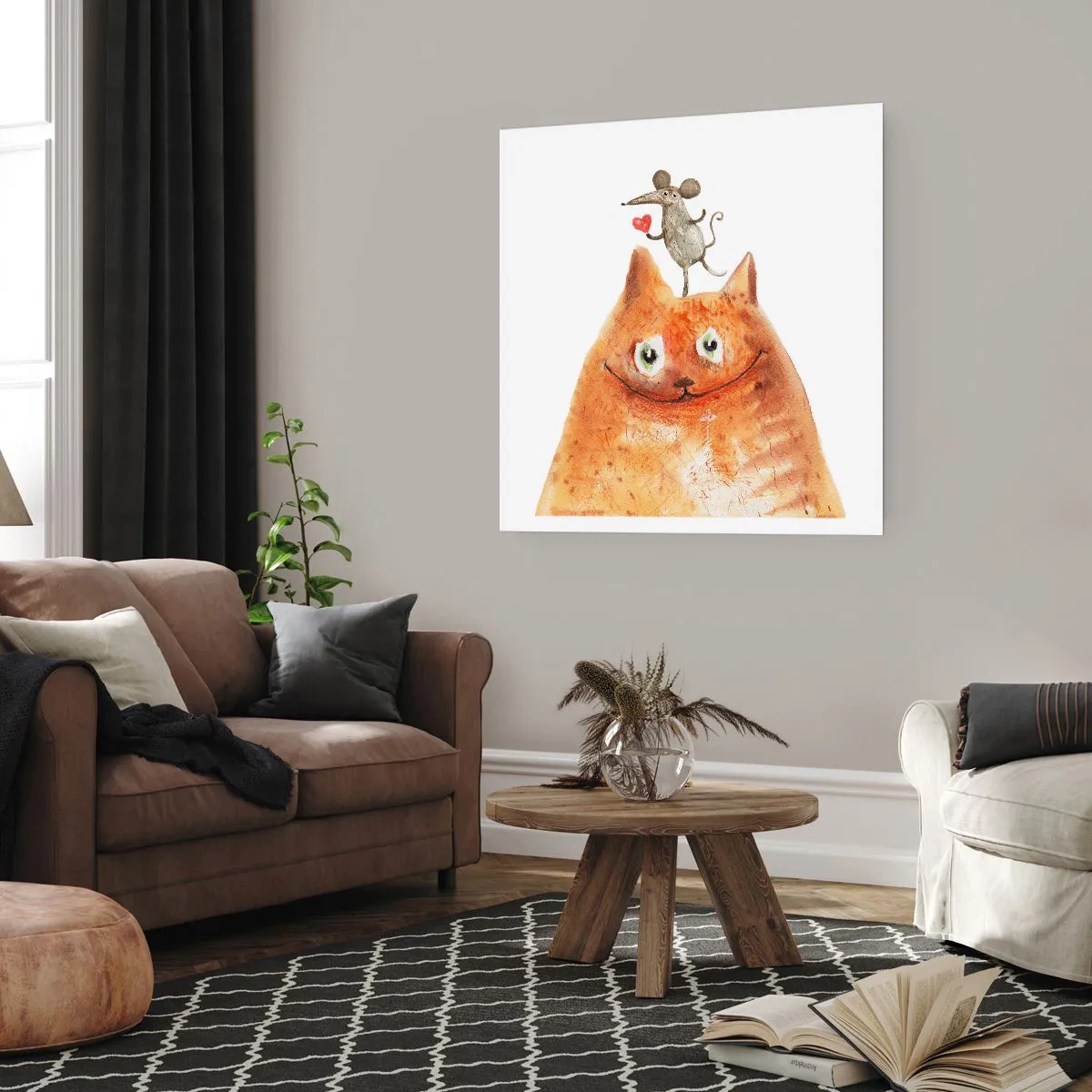 Póster - Paradojas del amor - 50x50 cm