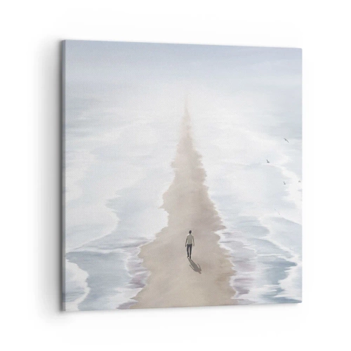 Cuadro sobre lienzo - Impresión de Imagen - Un futuro brillante - 50x50 cm