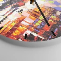 Esfera sin numeración, con rayas