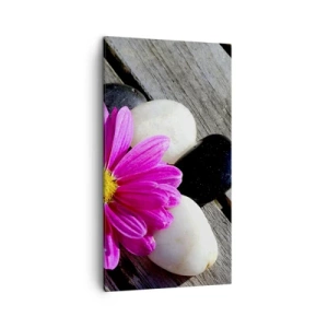 Cuadro sobre lienzo - Impresión de Imagen - Descansando en el muelle - 45x80 cm