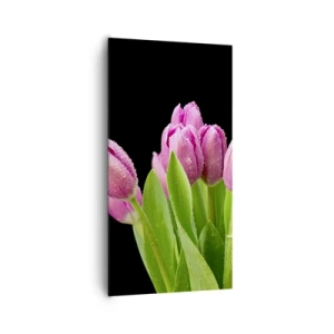 Cuadro sobre lienzo - Impresión de Imagen - La alegría de la primavera - 65x120 cm