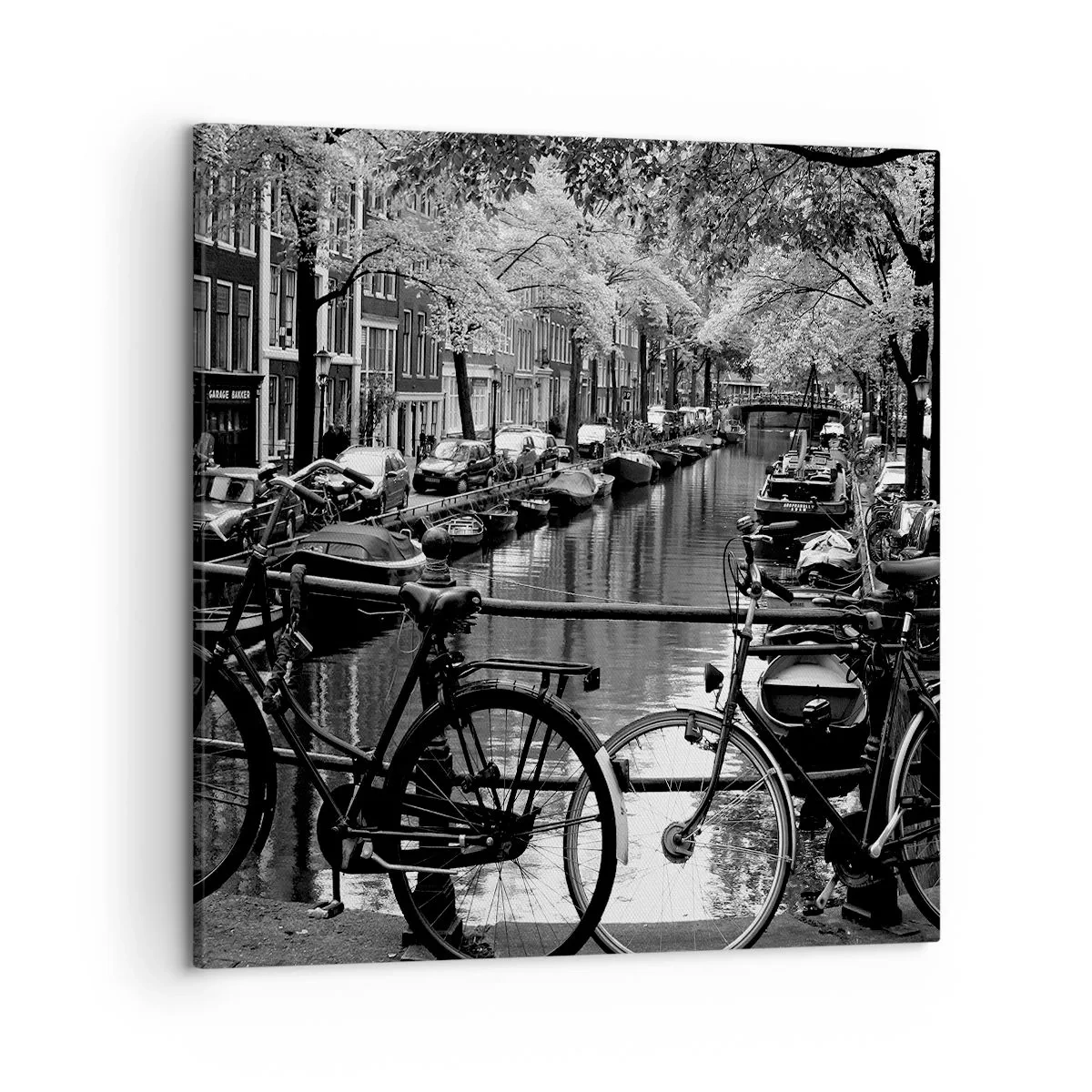 Cuadro sobre lienzo - Impresión de Imagen - Una visión muy holandesa - 50x50 cm