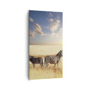 Cuadro sobre lienzo - Impresión de Imagen - Vete, no perturbes la paz - 65x120 cm