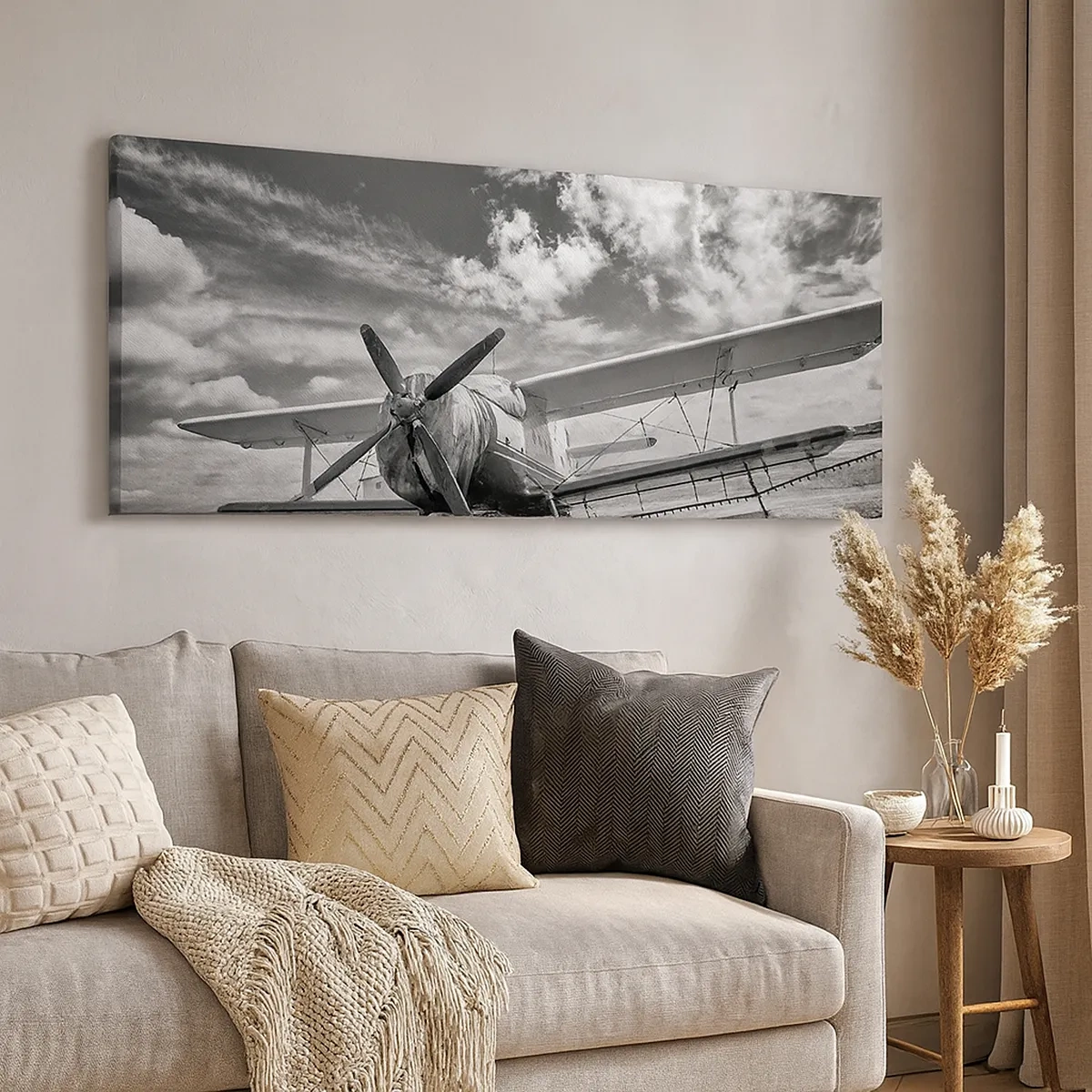 Cuadro sobre lienzo - Impresión de Imagen - No puedo esperar - 30x30 cm