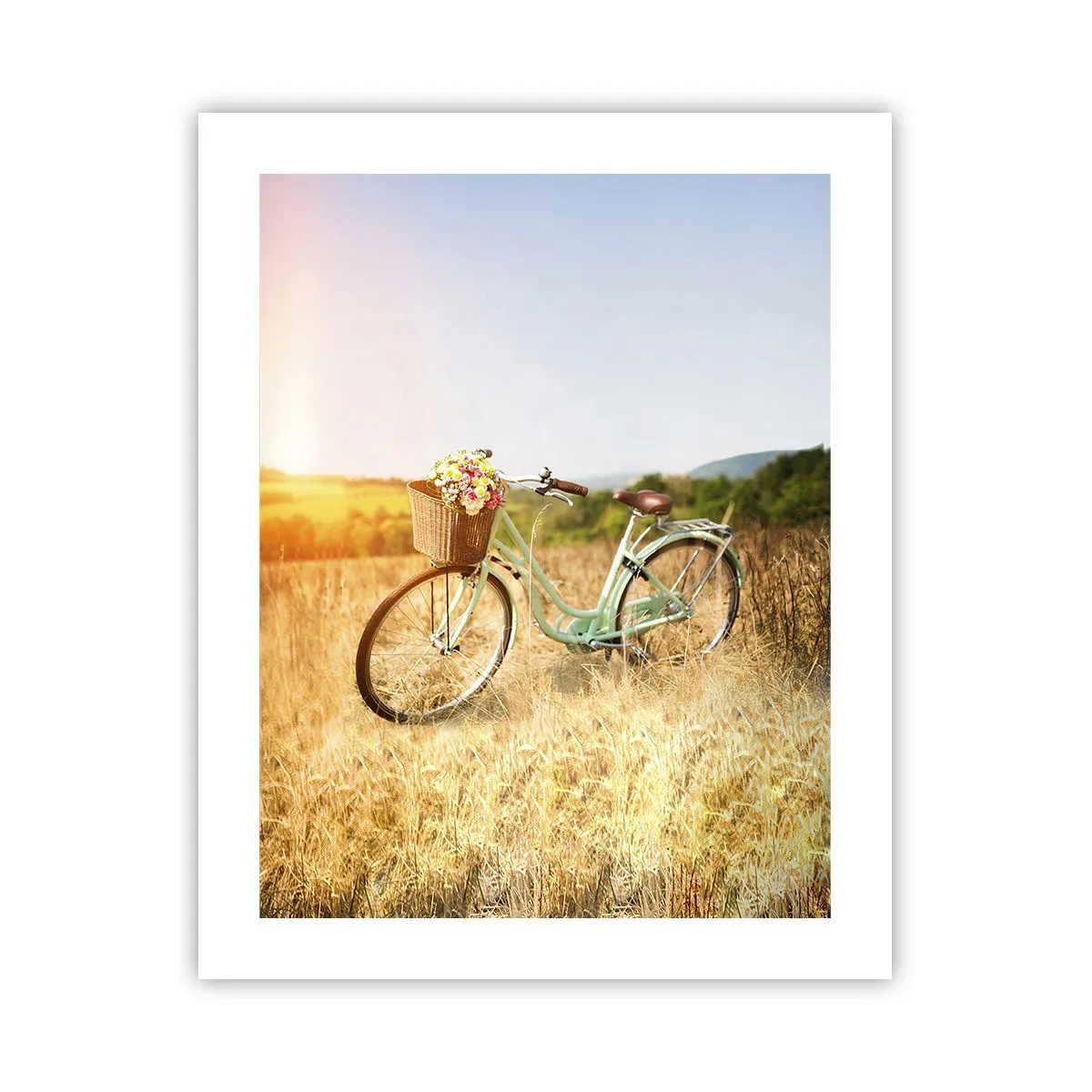 Póster - Me quedaré aquí un tiempo - 40x50 cm