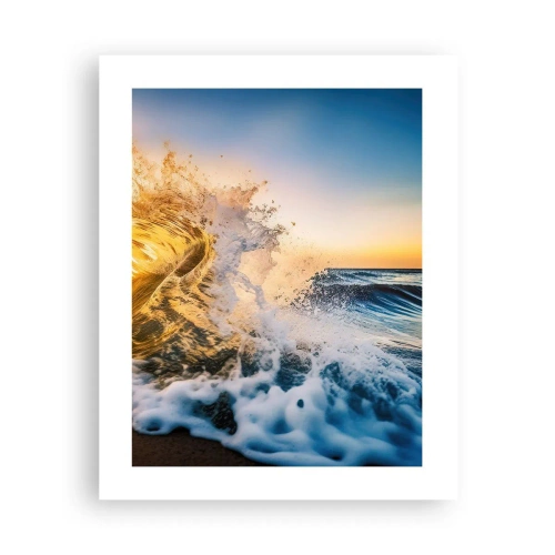 Póster - Jugando en la arena - 40x50 cm