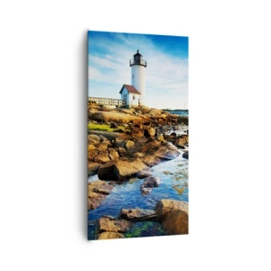 Cuadro sobre lienzo - Impresión de Imagen - Esperando vuestro regreso - 65x120 cm