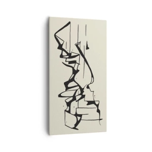 Cuadro sobre lienzo - Impresión de Imagen - Tal vez sea un paisaje - 55x100 cm