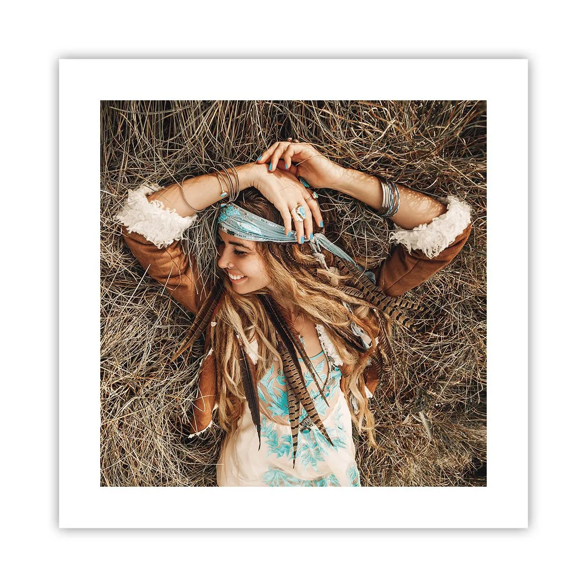 Póster - El verano del amor - 40x40 cm