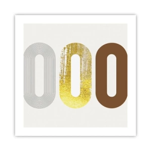Póster - ¡Ooo! - 50x50 cm