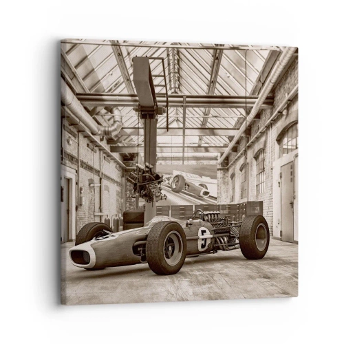 Cuadro sobre lienzo - Impresión de Imagen - El descanso del vencedor - 30x30 cm