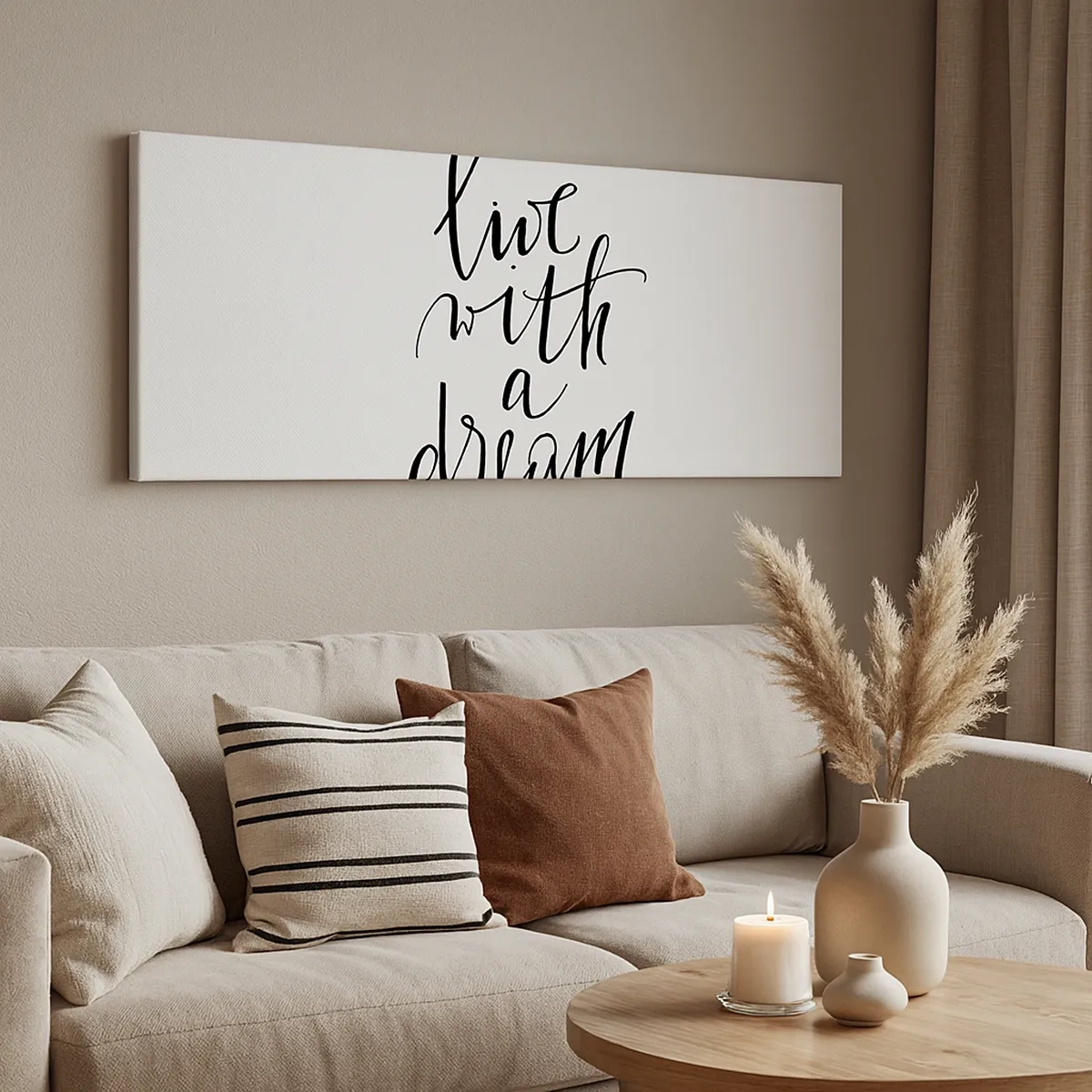 Cuadro sobre lienzo - Impresión de Imagen - Por supuesto - 30x30 cm