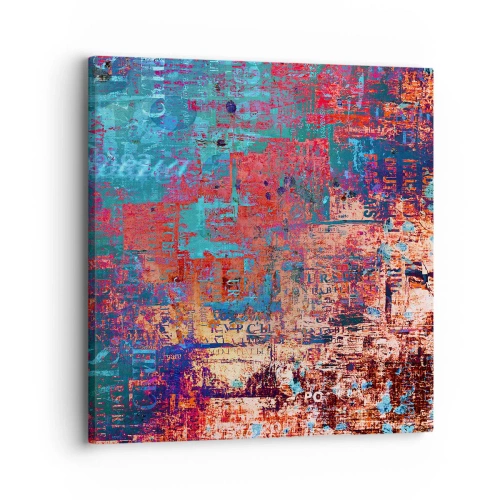 Cuadro sobre lienzo - Impresión de Imagen - Memoria y olvido - 30x30 cm