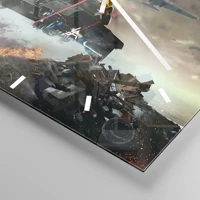 Esfera sin numeración, con rayas