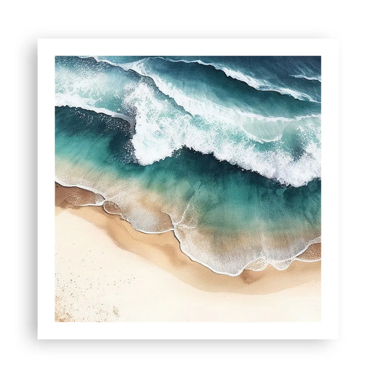 Póster - Un encuentro eterno - 60x60 cm