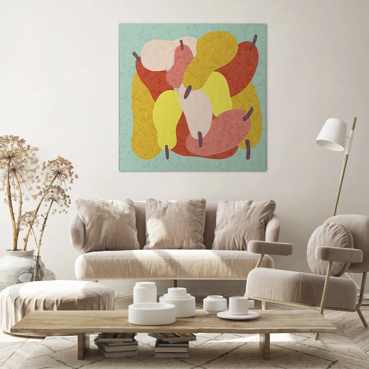 Cuadro sobre lienzo - Impresión de Imagen - Saborear el sol del verano - 70x70 cm