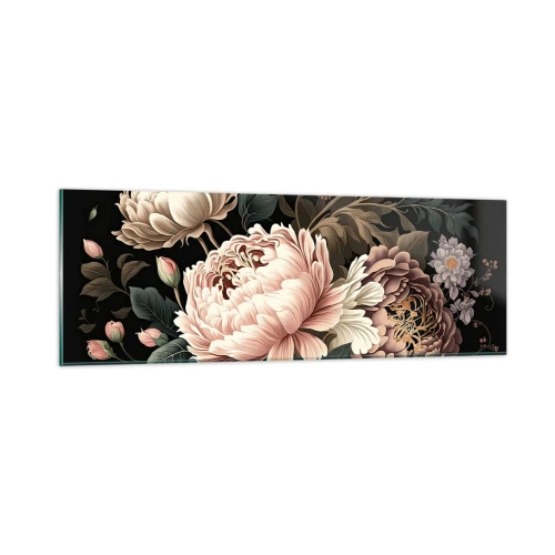 Cuadro sobre vidrio - Impresiones sobre Vidrio - En estilo barroco - 90x30 cm