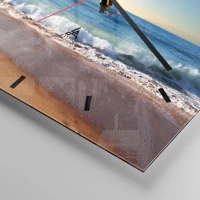 Esfera sin numeración, con rayas