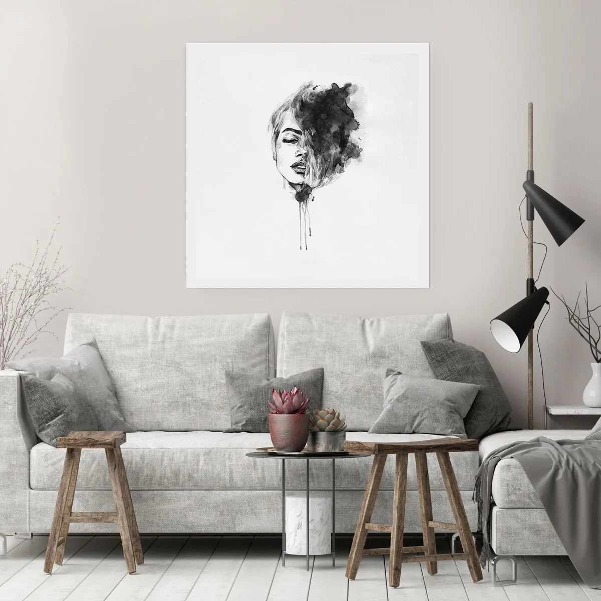 Póster - Sueños en femenino - 60x60 cm