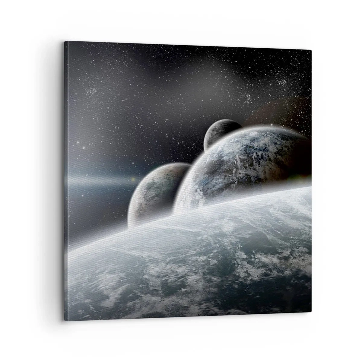 Cuadro sobre lienzo - Impresión de Imagen - Música cósmica de las esferas - 60x60 cm