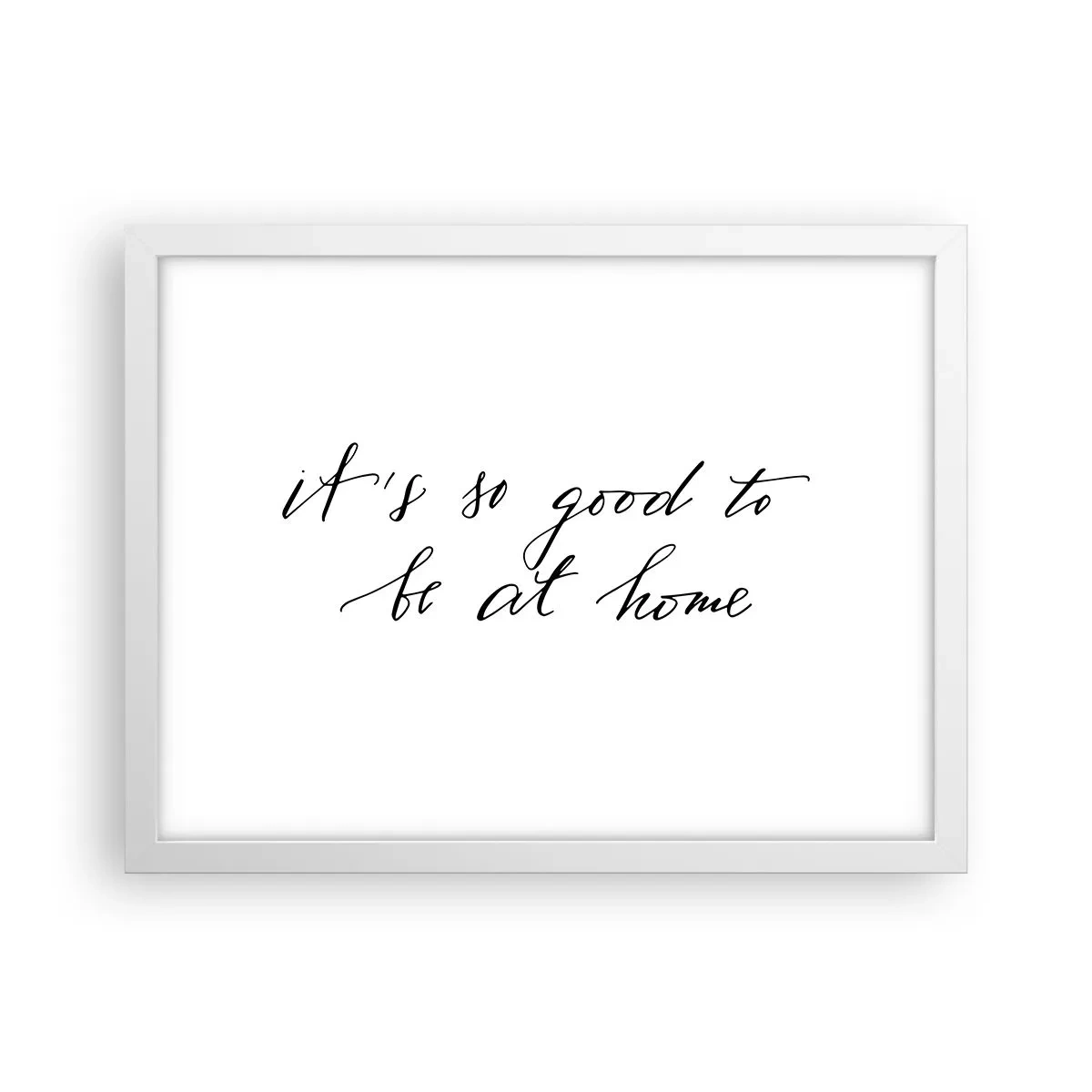 Póster en marco blanco - Toda la verdad - 40x30 cm