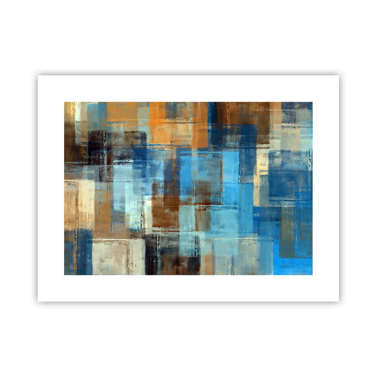 Póster - A través del velo azul - 40x30 cm